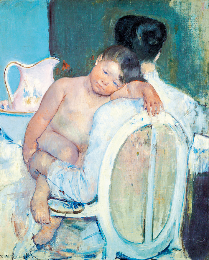  玛丽·卡萨特 Mary Cassatt —— 母亲与孩子 (6)